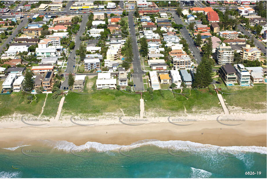 Aerial Photo Mermaid Beach QLD Aerial Photography