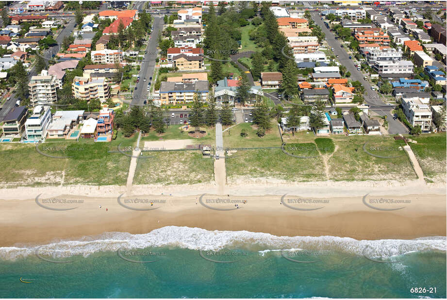 Aerial Photo Mermaid Beach QLD Aerial Photography