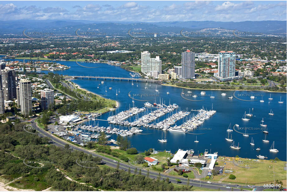 Aerial Photo Main Beach QLD Aerial Photography