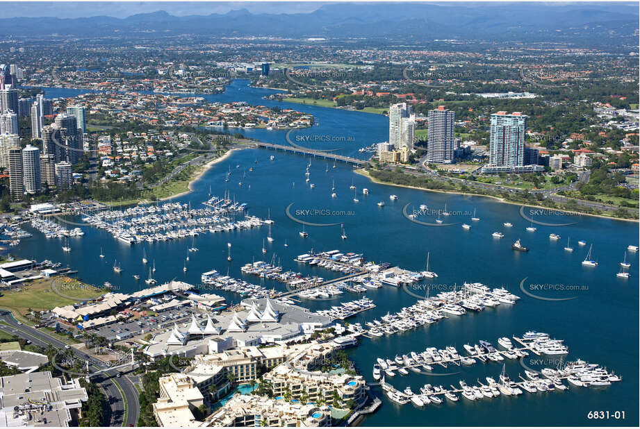 Marina Mirage QLD Aerial Photography