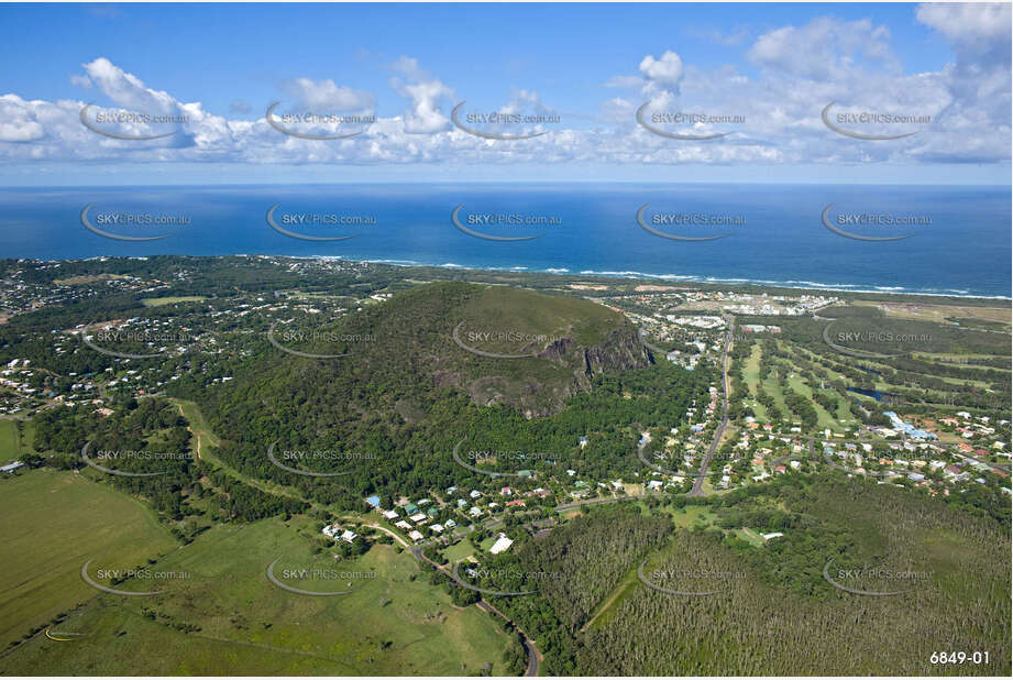 Aerial Photo Mount Coolum QLD Aerial Photography