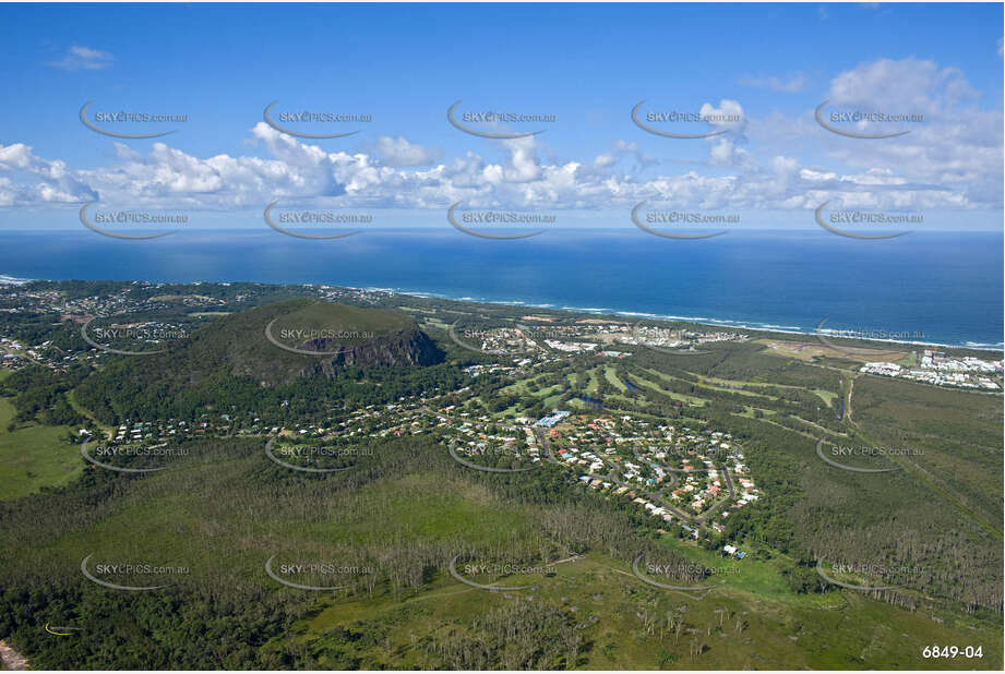 Aerial Photo Mount Coolum QLD Aerial Photography