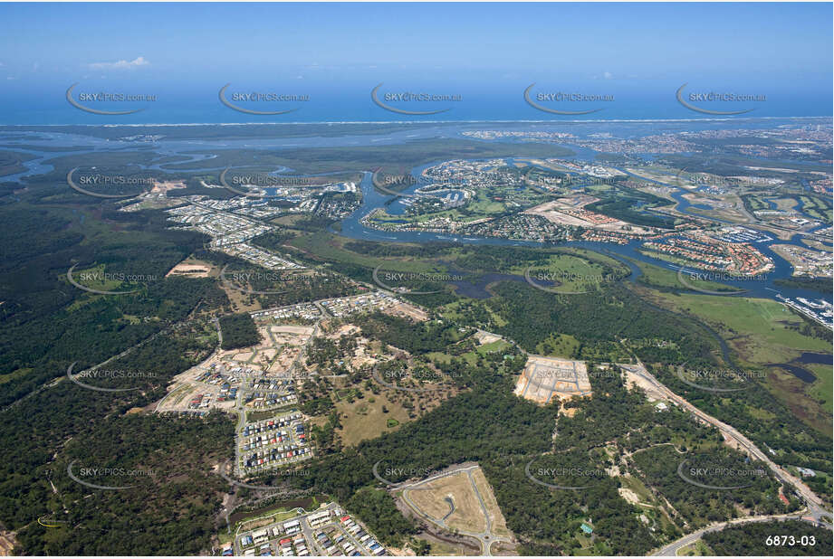 Aerial Photo Coomera QLD Aerial Photography