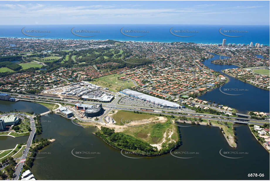 Aerial Photo Varsity Lakes QLD Aerial Photography