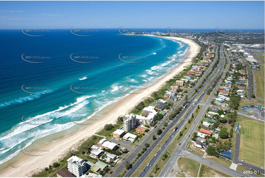 Aerial Photo Bilinga QLD Aerial Photography