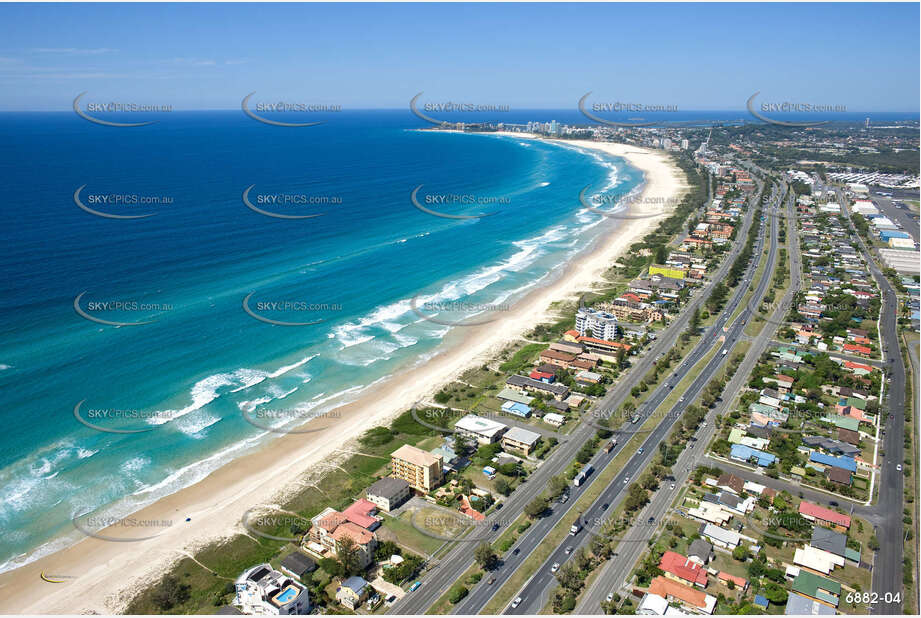 Aerial Photo Bilinga QLD Aerial Photography