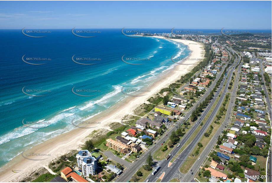 Aerial Photo Bilinga QLD Aerial Photography