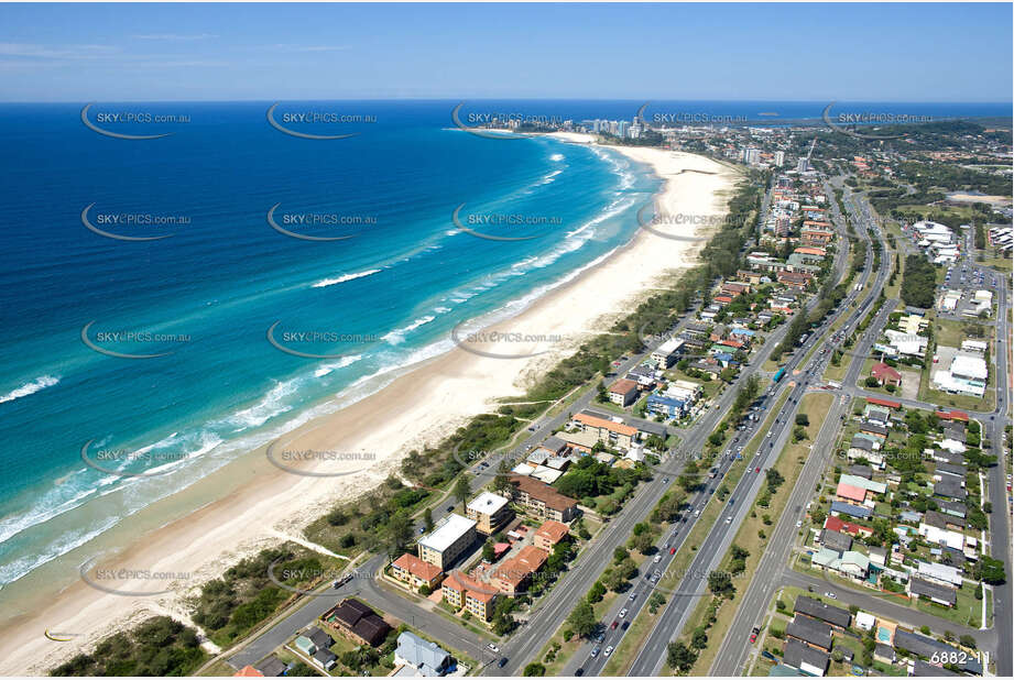 Aerial Photo Bilinga QLD Aerial Photography