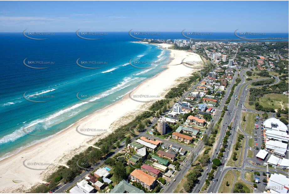 Aerial Photo Bilinga QLD Aerial Photography