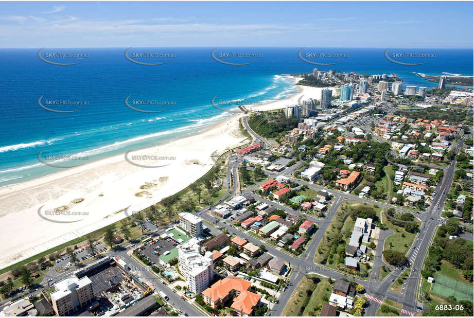 Aerial Photo Kirra QLD Aerial Photography