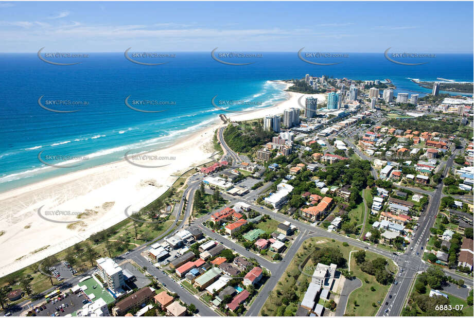 Aerial Photo Kirra QLD Aerial Photography