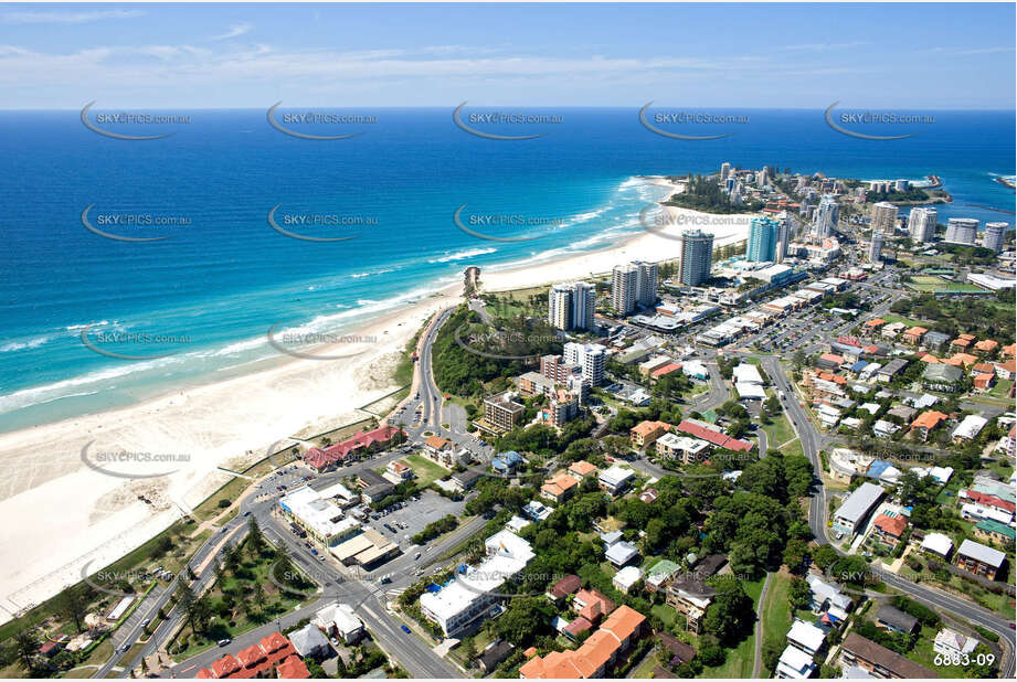 Aerial Photo Kirra QLD Aerial Photography