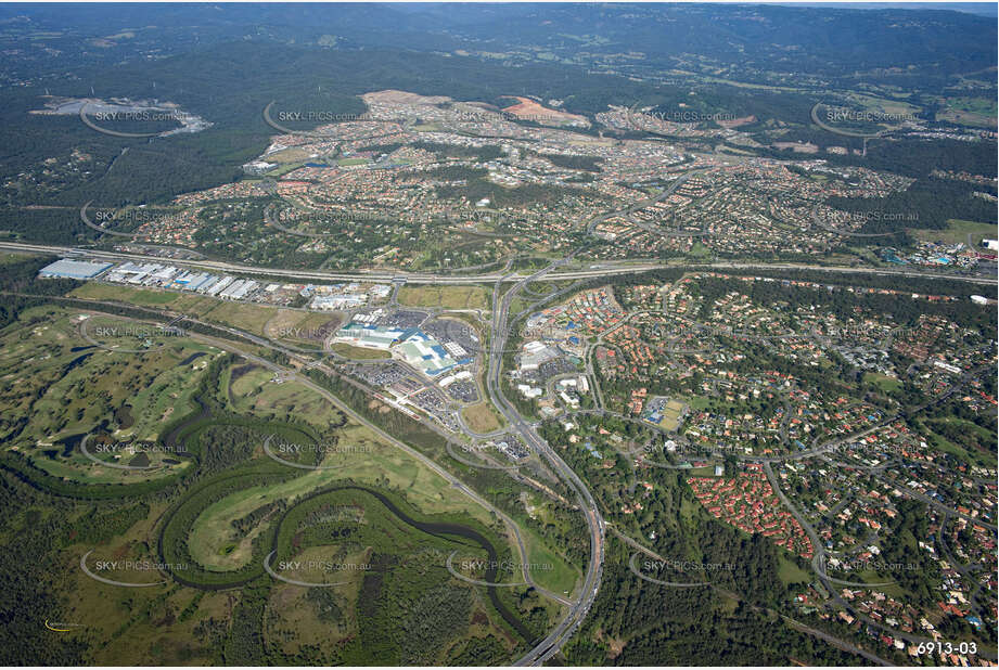 Aerial Photo Helensvale QLD Aerial Photography