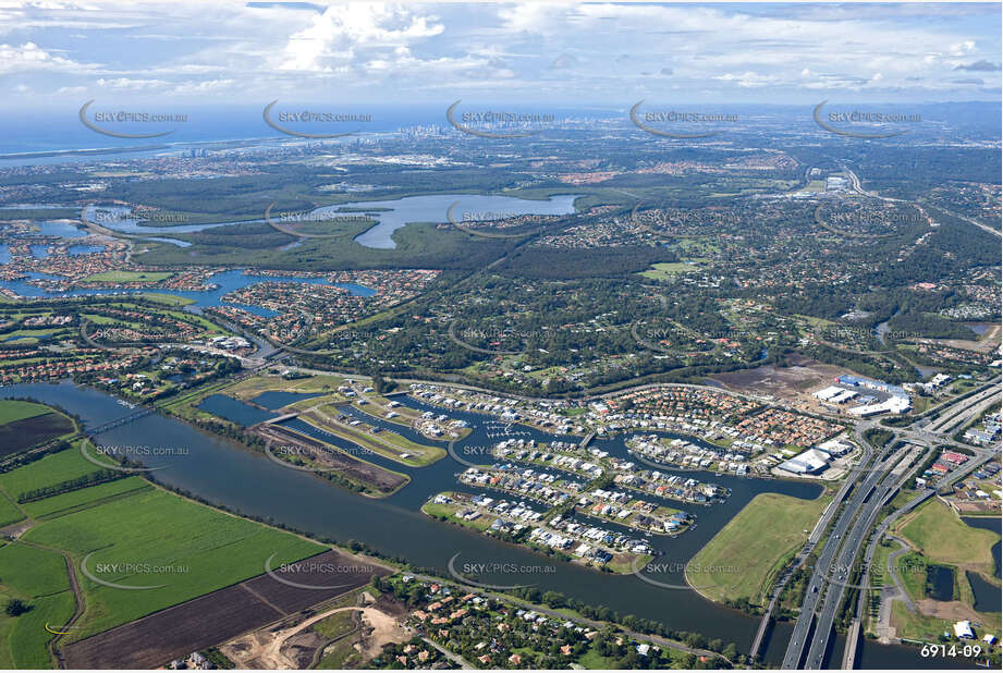 Aerial Photo Helensvale QLD Aerial Photography