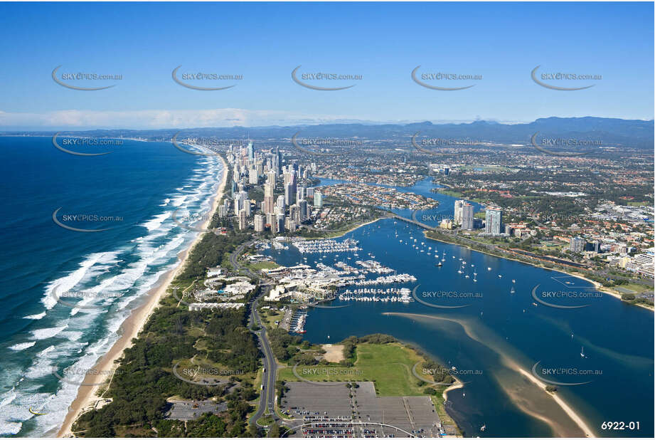 Aerial Photo The Broadwater QLD Aerial Photography