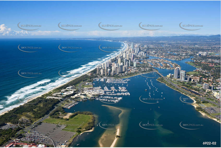 Aerial Photo The Broadwater QLD Aerial Photography
