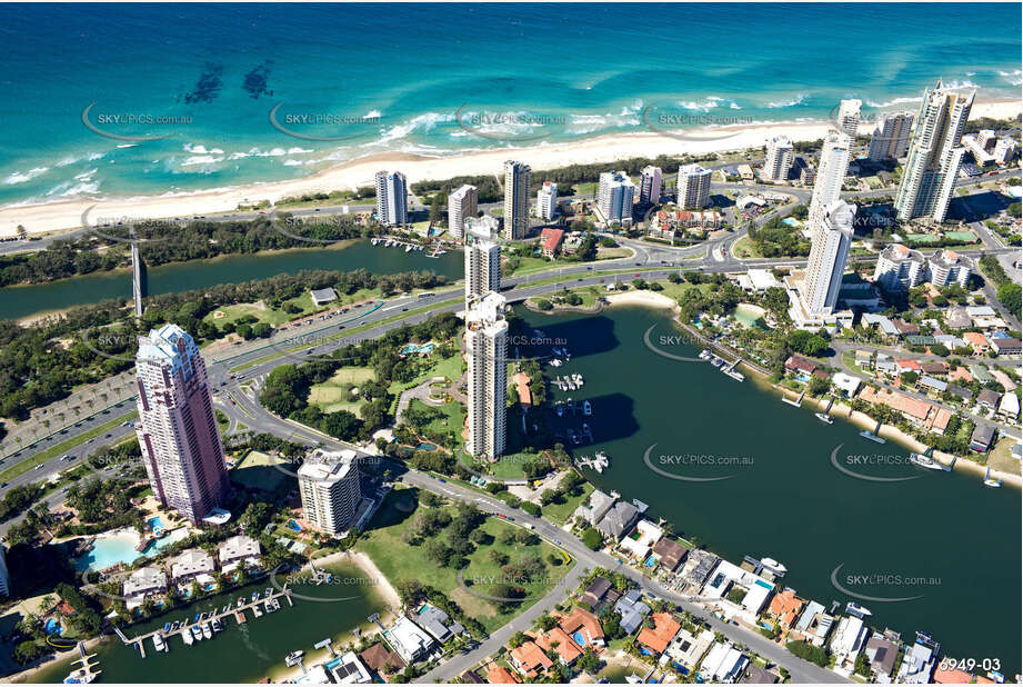 Aerial Photo Surfers Paradise QLD Aerial Photography