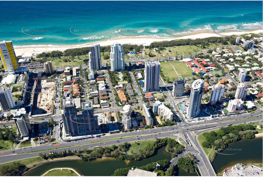 Aerial Photo Broadbeach QLD Aerial Photography