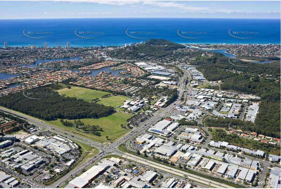 Aerial Photo West Burleigh Aerial Photography