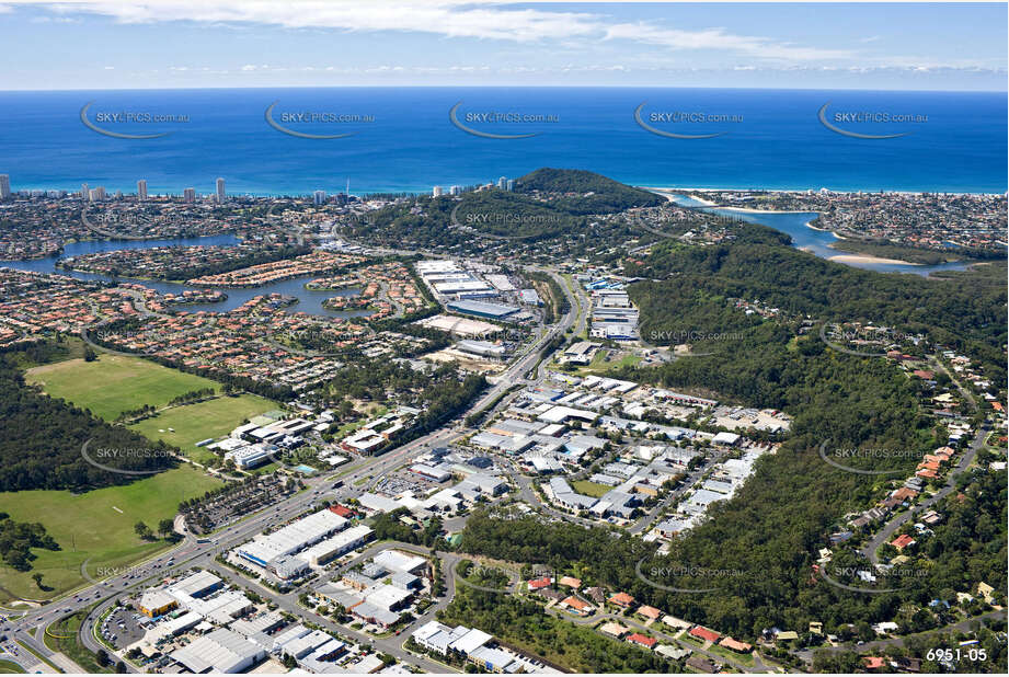 Aerial Photo West Burleigh Aerial Photography