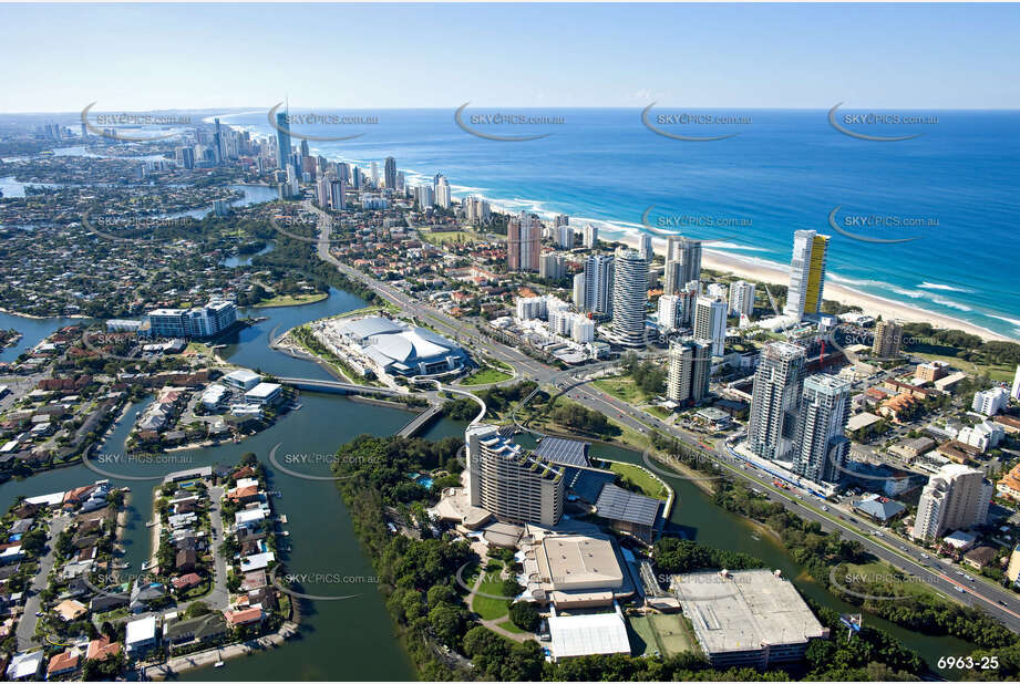 Aerial Photo Broadbeach Waters QLD Aerial Photography