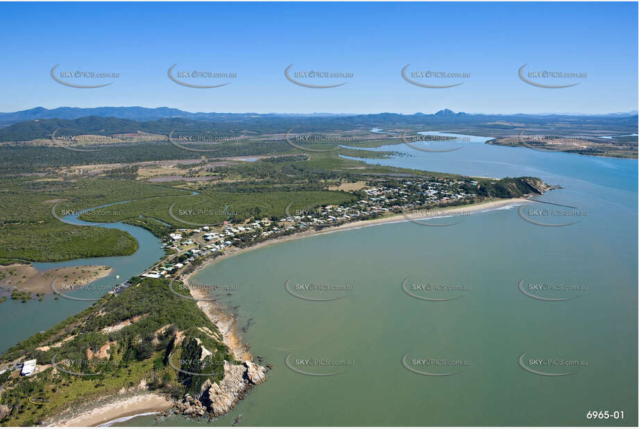Aerial Photo Keppel Sands QLD Aerial Photography