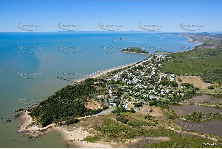 Aerial Photo Keppel Sands QLD Aerial Photography