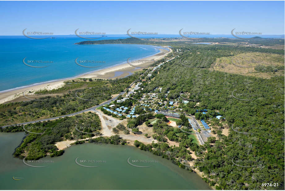 Aerial Photo Kinka Beach QLD Aerial Photography