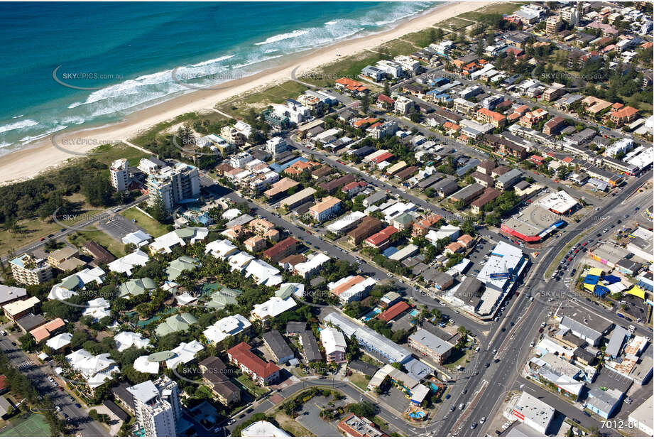 Aerial Photo Mermaid Beach QLD Aerial Photography