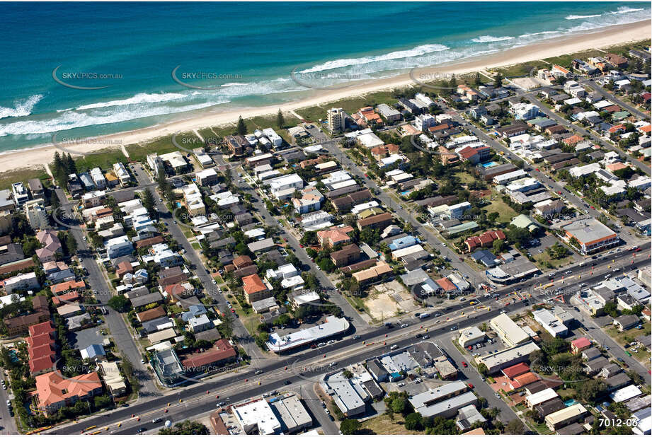 Aerial Photo Mermaid Beach QLD Aerial Photography