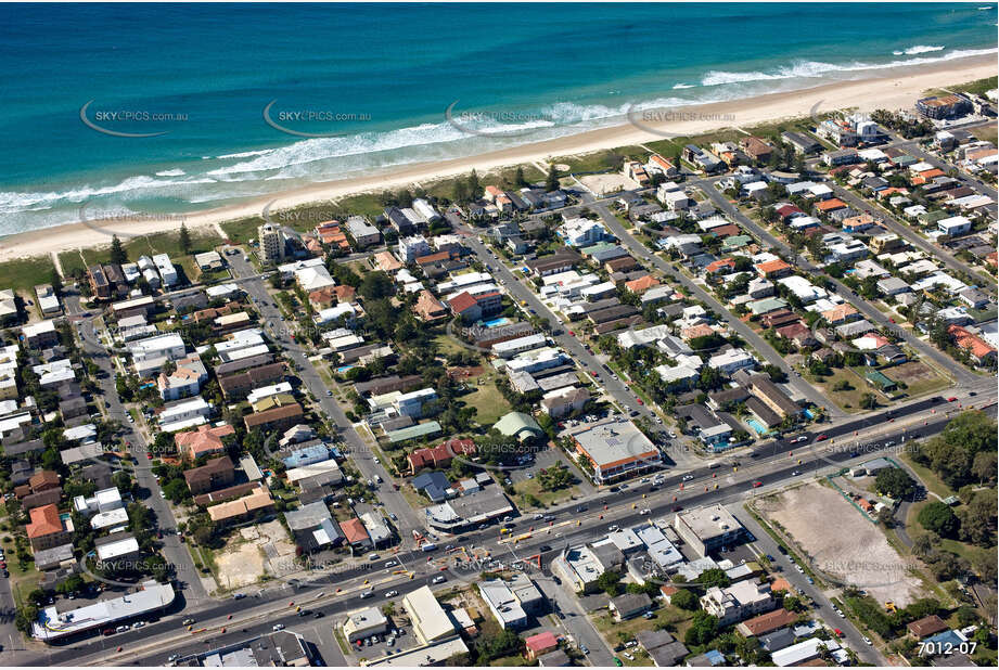 Aerial Photo Mermaid Beach QLD Aerial Photography