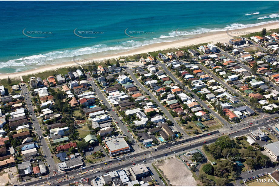 Aerial Photo Mermaid Beach QLD Aerial Photography