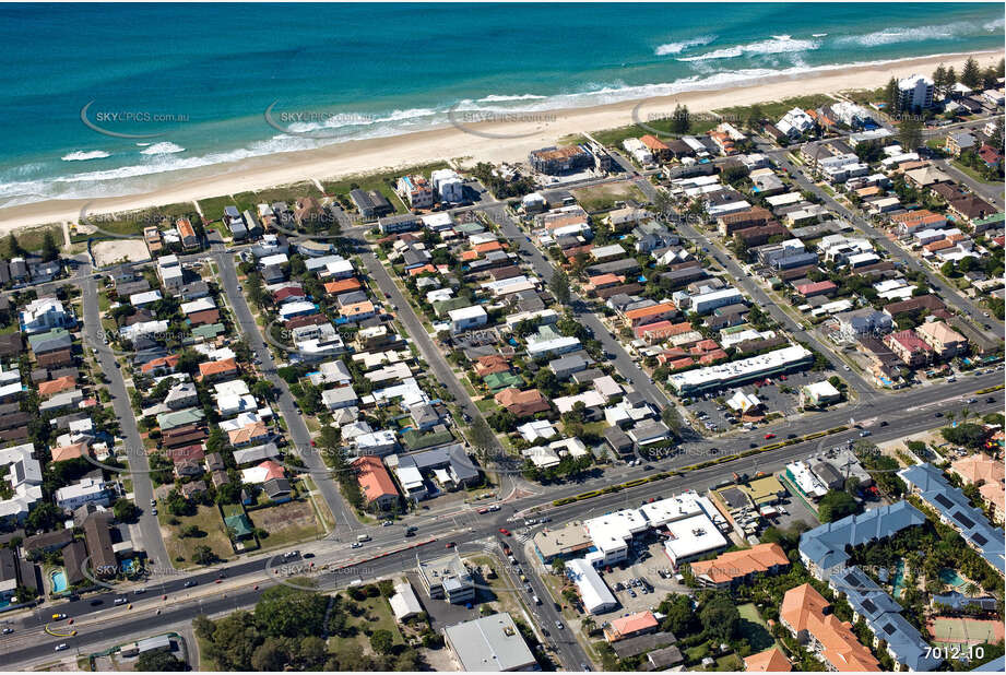 Aerial Photo Mermaid Beach QLD Aerial Photography