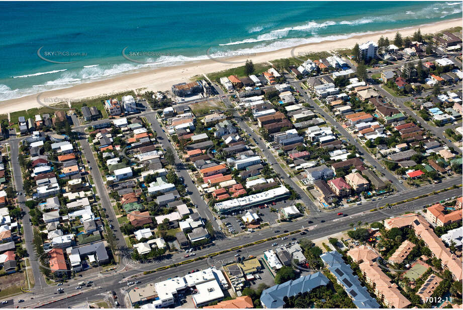 Aerial Photo Mermaid Beach QLD Aerial Photography