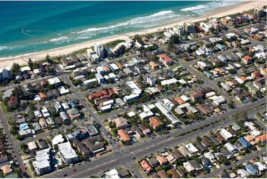 Aerial Photo Mermaid Beach QLD Aerial Photography