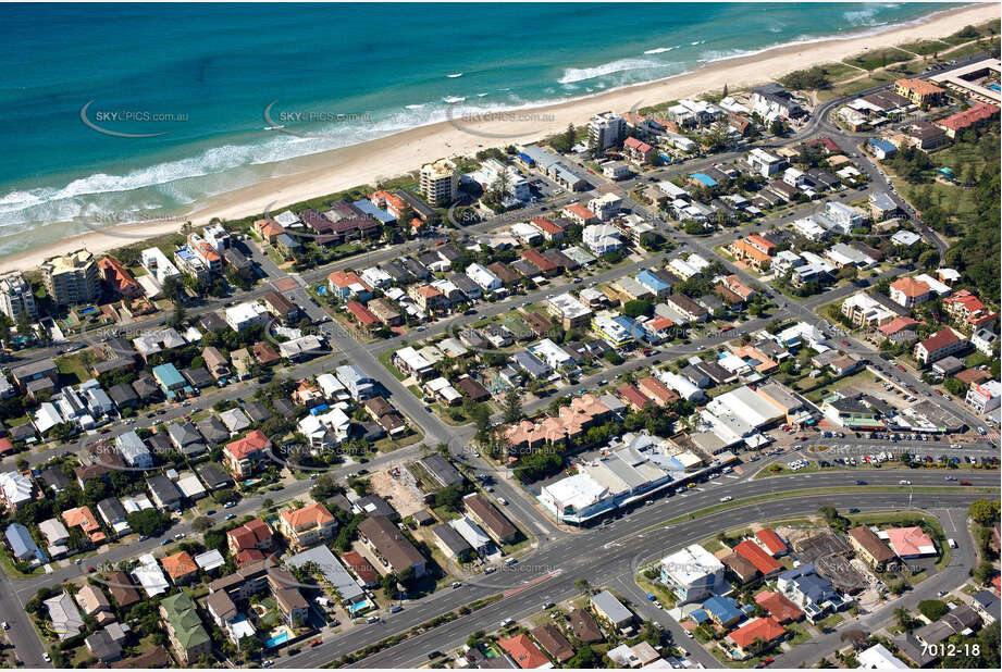 Aerial Photo Mermaid Beach QLD Aerial Photography