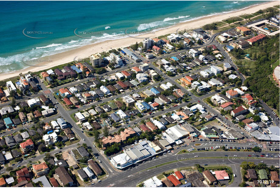 Aerial Photo Mermaid Beach QLD Aerial Photography