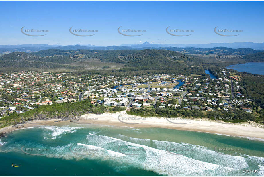 Aerial Photo Cabarita Beach / Bogangar NSW Aerial Photography