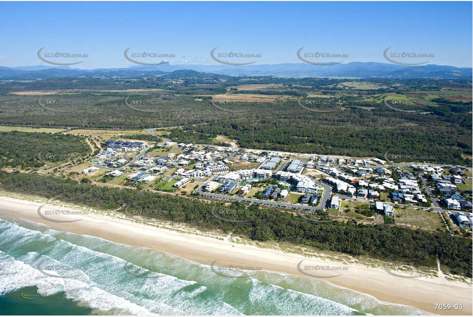 Aerial Photo Casuarina Beach NSW Aerial Photography