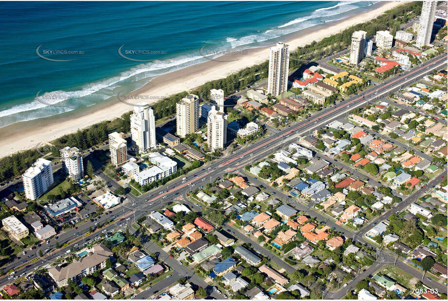 Aerial Photo Burleigh Heads QLD Aerial Photography