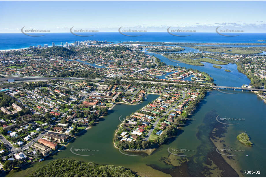 Aerial Photo Tweed Heads West NSW Aerial Photography