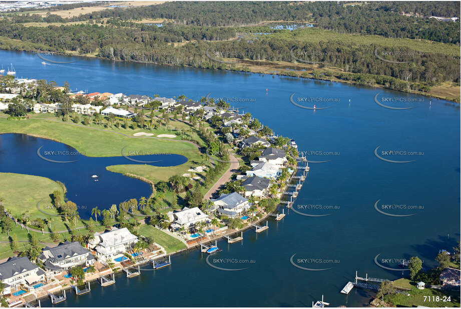 Aerial Photo Sanctuary Cove QLD Aerial Photography