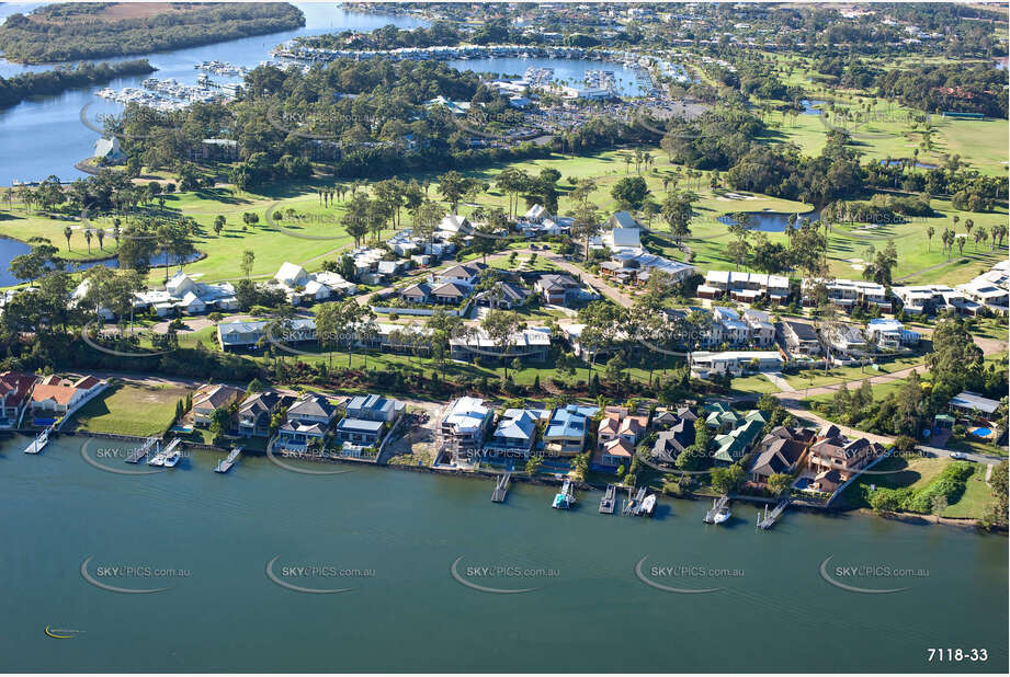 Aerial Photo Sanctuary Cove QLD Aerial Photography