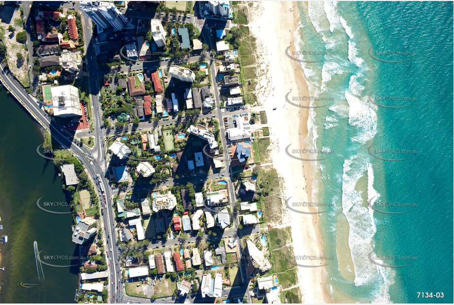 Vertical Aerial Photo Surfers Paradise QLD Aerial Photography