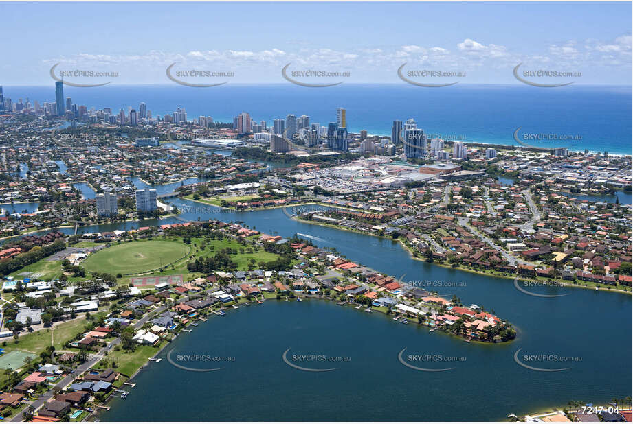 Aerial Photo Mermaid Waters QLD Aerial Photography