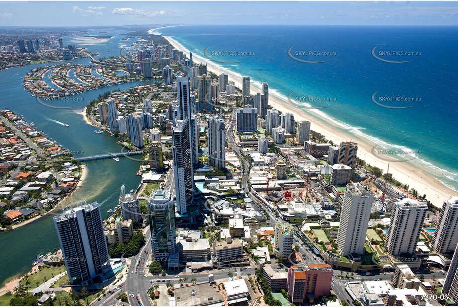 Aerial Photo Surfers Paradise QLD Aerial Photography