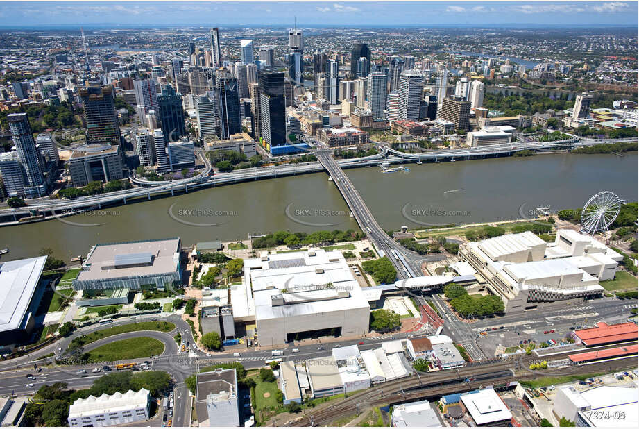 Aerial Photo Brisbane CBD QLD Aerial Photography