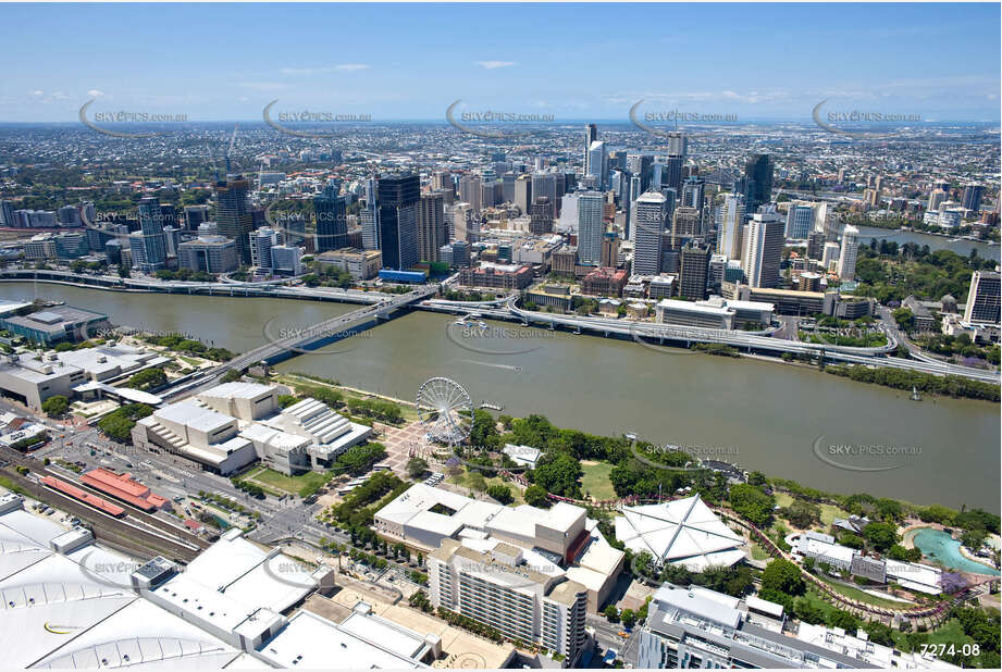 Aerial Photo Brisbane CBD QLD Aerial Photography