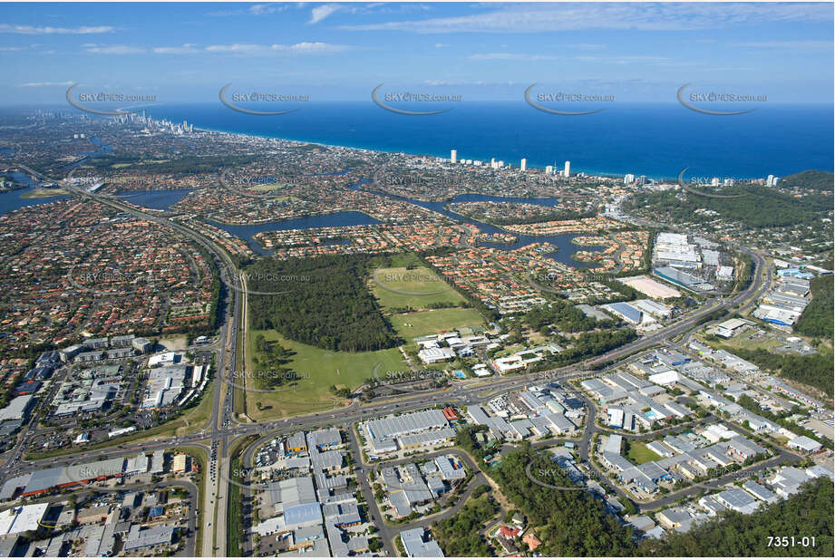 Aerial Photo West Burleigh Aerial Photography