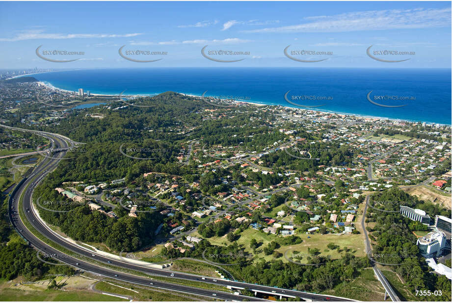 Aerial Photo Currumbin Waters QLD Aerial Photography